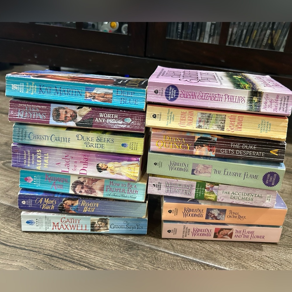 Romance book lot